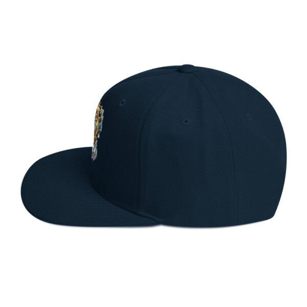 Time is money Snapback Hat - Image 2