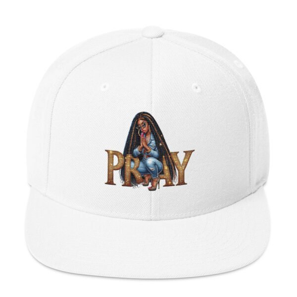 Pray Snapback Hat - Image 5