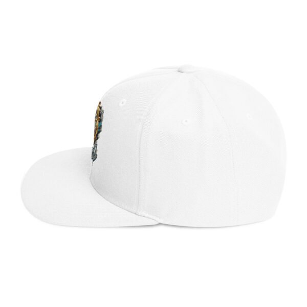 Time is money Snapback Hat - Image 6