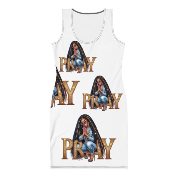 Pray Bodycon dress
